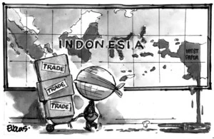 Evans, Malcolm Paul, 1945- : Indonesia...West Papua...Trade, trade, trade. 4 April 2012
