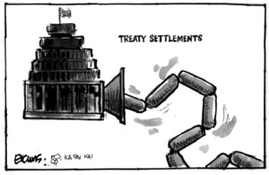 Evans, Malcolm Paul, 1945- :Treaty settlements. 4 April 2012