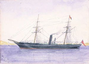 Liverpool, Cecil George Savile Foljambe, Earl of, 1846-1907 :P & O St[eame]r Sumatra. [1868]