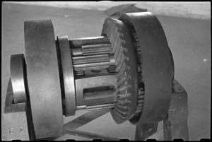 Model control differential at the NZ Armoured Training School at Maadi Camp, Egypt - Photograph taken by George Bull