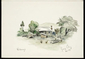 Eiby, George Allison, 1918-1992 :[House at] Reikorangi. George Eiby. Nov '69