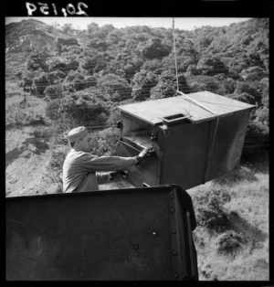 An oven for United States forces in New Zealand during World War 2