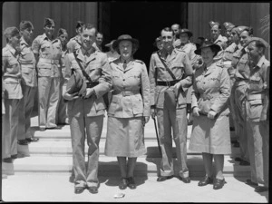 Routledge and Grigg wedding in Cairo, Egypt, during World War II - Photograph taken by H Paton