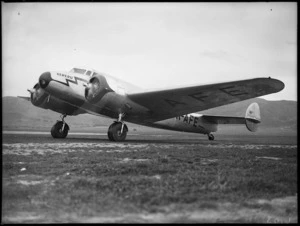 Lockheed Electra, Rongotai Airport, Wellington