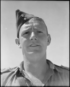 Second Lieutenant J I Webber, MM - Photograph taken by G Bull