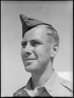 Sergeant R W Heine, MM - Photograph taken by G Bull