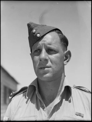 Sergeant L A Steiner, DCM - Photograph taken by G Bull