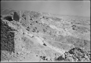 Tura caves looking south, Egypt - Photograph taken by N Barker