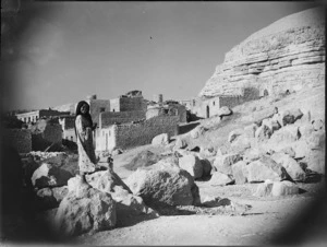 Scene in a village between Maadi and Cairo, Egypt - Photograph taken by George Kaye