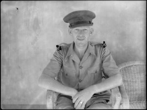 Portrait of YMCA secretary in Egypt, World War II - Photograph taken by George Kaye