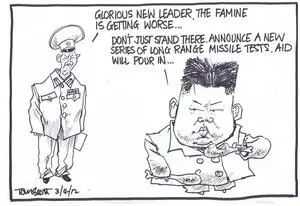 Scott, Thomas, 1947- :'Glorious New Leader, the famine is getting worse'. 30 March 2012