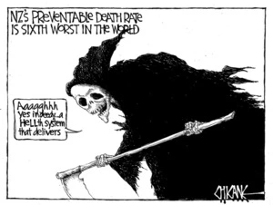 Winter, Mark 1958- :NZ's preventable death rate is sixth worst in the world. 5 April 2012