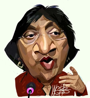 Webb, Murray, 1947- :[Navi Pillay]. 6 April 2012