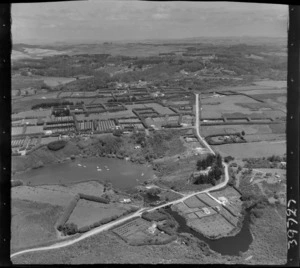 Kerikeri, Bay of Islands, includes waterway, orchards, farmland, housing, roads