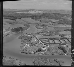 Kerikeri, Bay of Islands, includes waterway, boats, housing, orchards and farmland