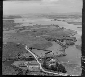 Kerikeri, Bay of Islands, includes waterway, orchards, farmland, housing, roads