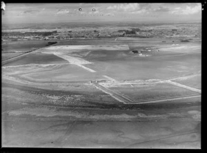 Airport runway under construction, Invercargill