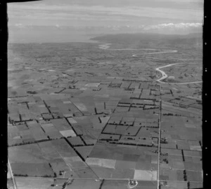 Rural scenes, looking towards Piako river, Thames, Waikato