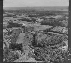 Kerikeri, Bay of Islands, includes orchards, farmland, housing, roads and bush