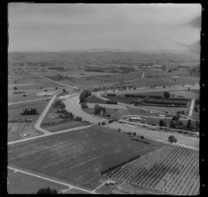 Manutuke District, Poverty Bay, showing rural area and Te Arai River