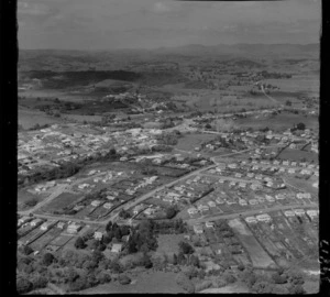 Kaitaia, Northland, showing houses and streets