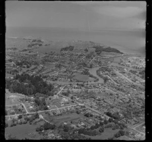 Gisborne, Poverty Bay, including Waimata River and looking out towards the Harbour