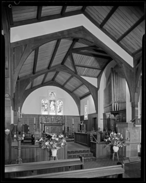St Mary's Anglican Church interior, Karori, Wellington