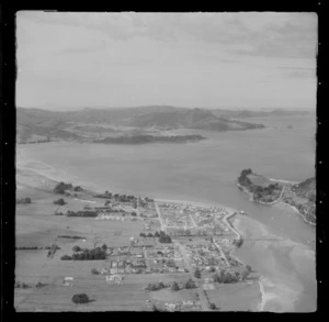 Mercury Bay and Whitianga township with Buffalo Beach and Ferry Landing, Thames-Coromandel District