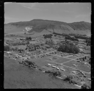 Ngongotaha, Rotorua, includes farmland, housing and roads