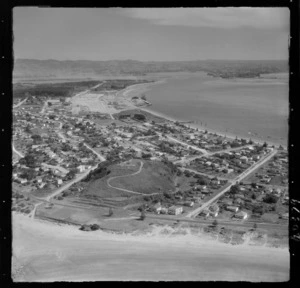 Mount Maunganui, Tauranga, includes township, roads, beach, housing