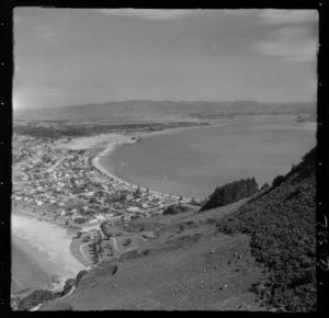 Mount Maunganui, Tauranga, includes township, housing, roads and beach