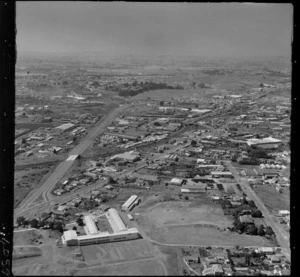 Southern motorway and industrial area, Penrose, Auckland