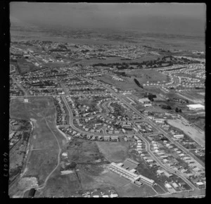 Mt Roskill, Auckland, includes housing, streets and school