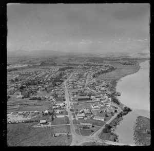 Dargaville, Northland, includes roads, township, housing, industrial areas and farmland