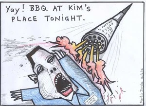 Doyle, Martin, 1956- :'Yay! BBQ at Kim's place tonight'. 16 April 2012