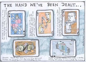 Doyle, Martin, 1956- :[The hand we've been dealt]. 17 April 2012