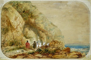 [Brees, Samuel Charles] 1810-1865 :Cook-Straits, Pari Pari. [1844?]