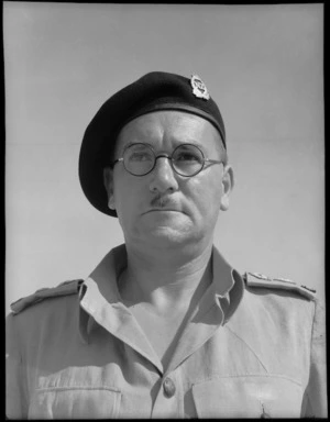 Lieutenant Colonel R L McGaffin - Photograph taken by George Bull