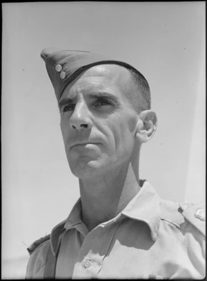 Lieutenant Colonel I C Campbell - Photograph taken by George Bull