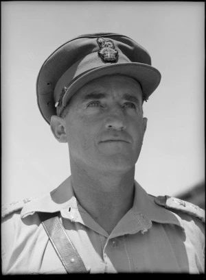 Brigadier R W Harding, DSO, MM - Photograph taken by George Bull