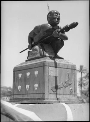 Stillwell Trophy for NZ Division Athletics Championships, Egypt, World War II - Photograph taken by George Kaye