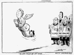 Scales, Sydney Ernest, 1916-2003 :"All God's chillun got left wings..." Nov 20, 1975 ... General Election campaign