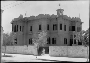 Homestead Club for World War II troops at Helwan, Egypt - Photograph taken by George Kaye