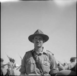 Lieutenant Colonel A E Lambourne, DSO - Photograph taken by George Bull