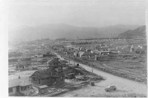 State houses under constuction at Naenae, Lower Hutt