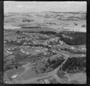 Ohakune, Tongariro National Park, includes township, housing and farmland