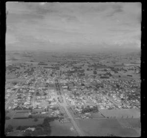 Pahiatua, Tararua District, includes farmland, township and housing