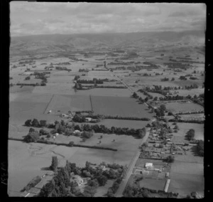 Eketehuna, farmland, sports grounds, township and farmland