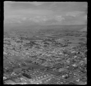 Pahiatua, Tararua District, includes farmland, township and housing