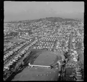 1956 Springbok rugby union football tour, match between Springbox and Auckland, Eden Park, Auckland